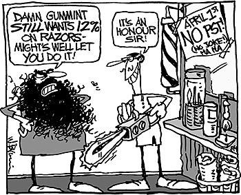Editorial Cartoon: April 3, 2013