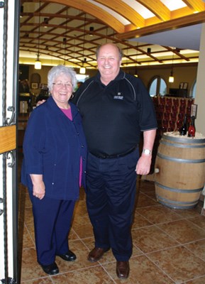 George and Trudy Heiss will celebrate their golden wedding anniversary in June.