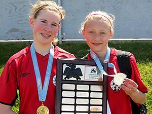 Under 14 soccer stars strike again