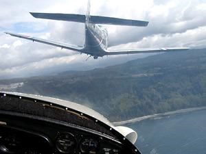 High-flying antics fill skies
