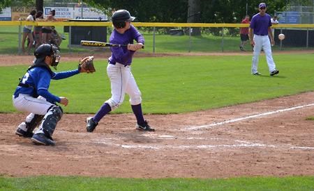 Narrow miss at baseball provincials