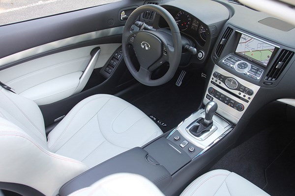 Snug, supportive seats and easy-to-use controls give the Infiniti G37 that 'this car was made for me' feel.