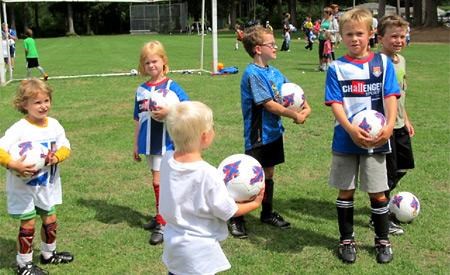 Soccer skills highlight summer camp