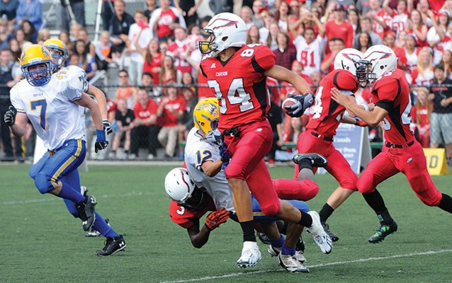 Carson Graham and Handsworth Secondary Schools battled for the trophy at the annual Buchanan Bowl September 29.