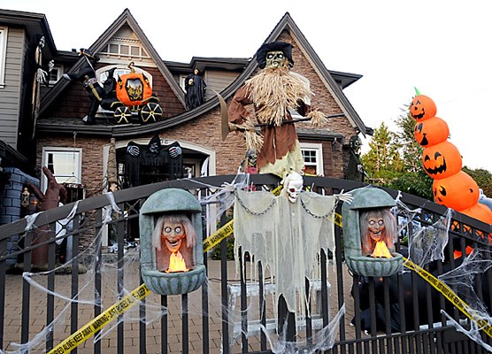The haunted house located at 1006 Belmont in North Vancouver.