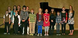 Academy presents scholarships to musicians