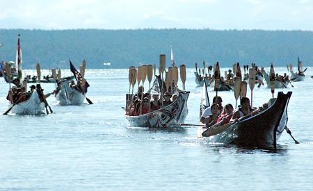 Traditional canoe journey coming