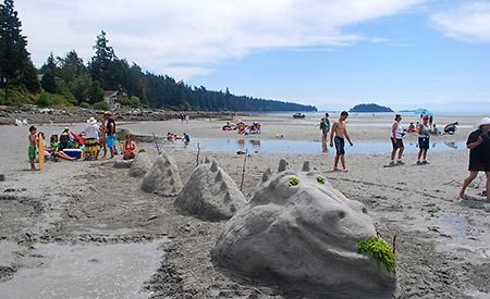 Building with sand provides name for weekend