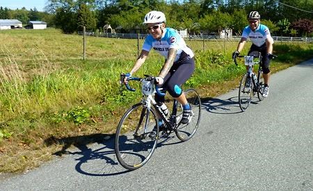 Cyclists prepare for ride in support of lung health