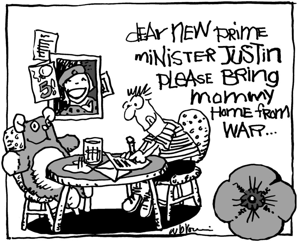 Editorial cartoon: November 11, 2015