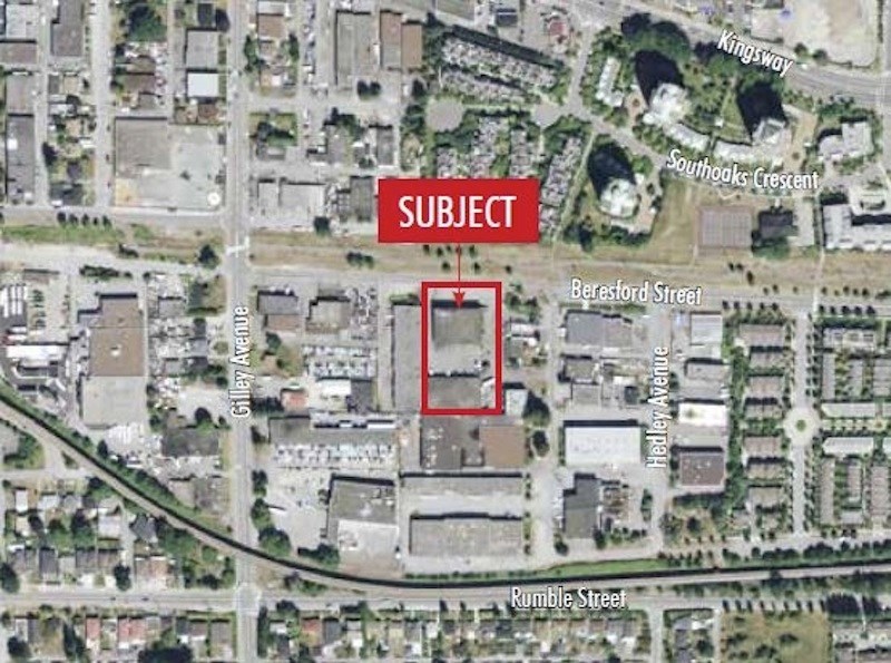 Beresford Street in Burnaby is seeing record prices paid for land
