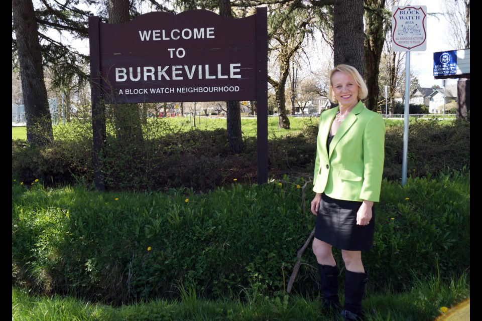 Coun. Carol Day is a sign maker by profession who thinks each Richmond neighbourhood deserves its own sign (and message centre), just like Burkeville.