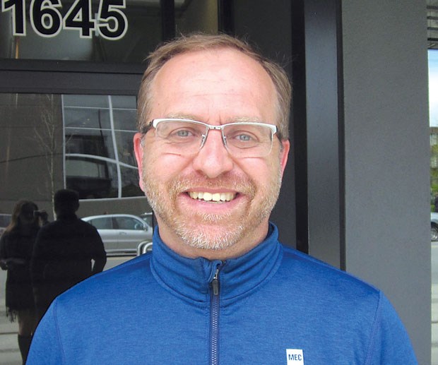Rob Wymen, Bowen Island: “I like the idea of something that’s outdoor, that’s sort of engaging people, that’s physical, so generally I like it. It’s a good option.”