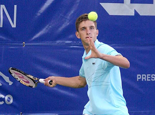 North Vancouver's Filip Peliwo makes his Odlum Brown VanOpen debut with a match against Taiwan's Jimmy Wang at Hollyburn Country Club. Peliwo was the recent winner of the Wimbledon Junior Singles Championship.