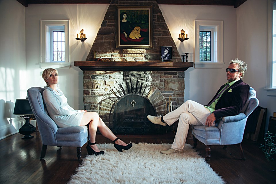 Lost & Profound - Terry Tompkins and Lisa Boudreau - comes to the stage at the Heritage Grill April 21.