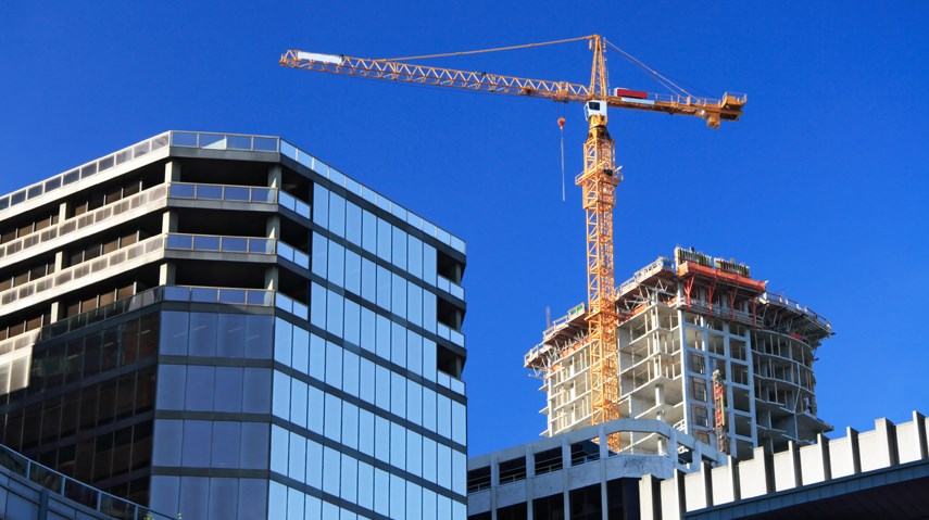 Apartment building construction