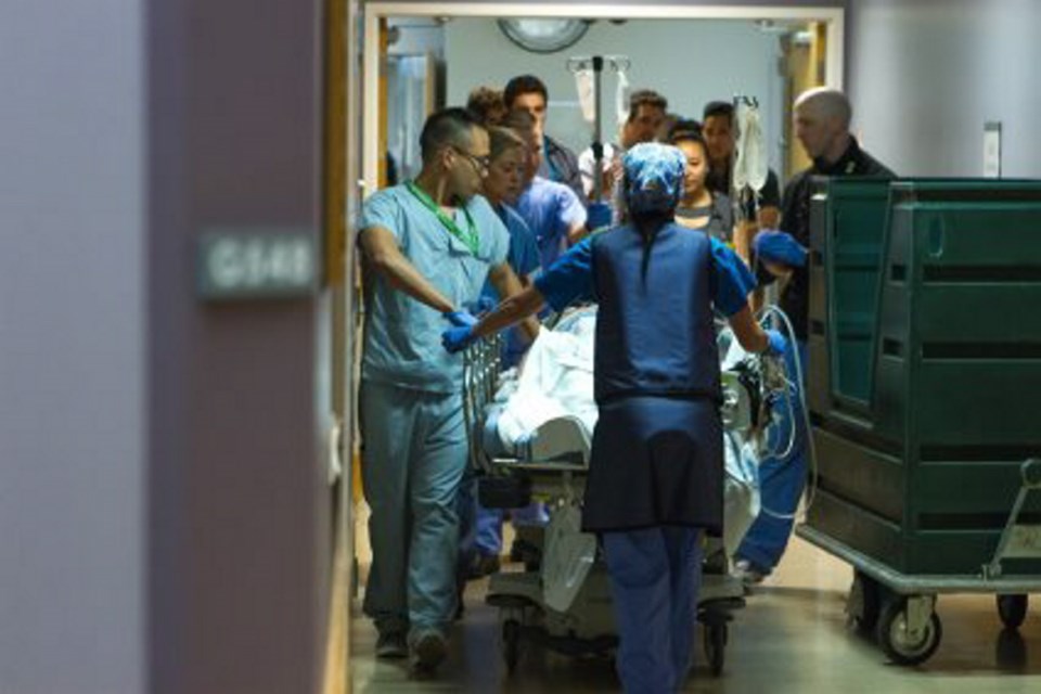Emergency Room: Life and Death at Vancouver General Hospital follows the medical team at VGH's trauma centre.