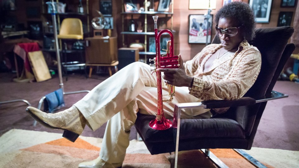 Don Cheadle directs, co-writes, produces and stars in Miles Ahead.