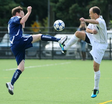 The Western Canadian Over 35 Soccer Championships took place at Ambleside D turf October 2nd. West Van Football Club took on the Calgary Callies with West Van winning the game 1-0.