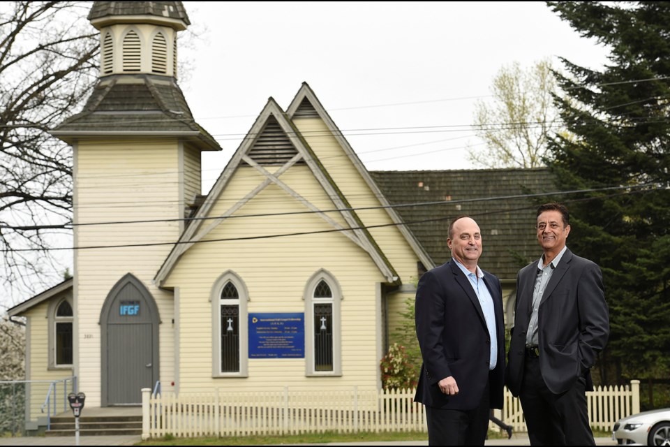Holy Realtors’ Leonardo Di Francesco and Rav Rampuri have been selling religious properties together for 21 years, everything from churches to temples to mosques, and they’ve seen the market heat up like never before. Photo Dan Toulgoet