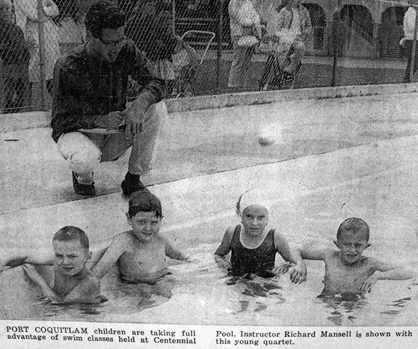 Centennial Pool, PoCo, 1956