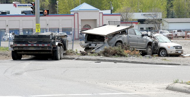 A crash at Cowart Road and Highway 16 at the foot of Peden Hill was creating major traffic delays Friday afternoon.