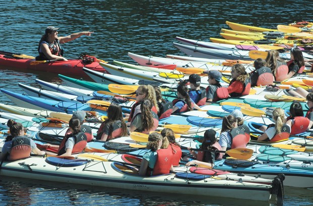 kayaking