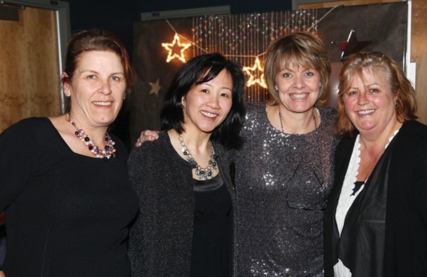 Katie Boyd, Yvonne Marr, Sue Woolley and Susan Rysstad