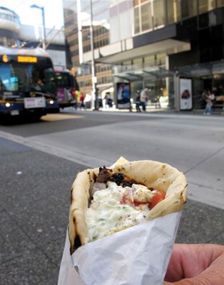 The souvlaki pita at Nu Greek Street are in a league of their own.