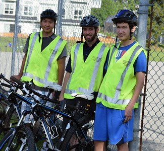 RCMP bike patrol