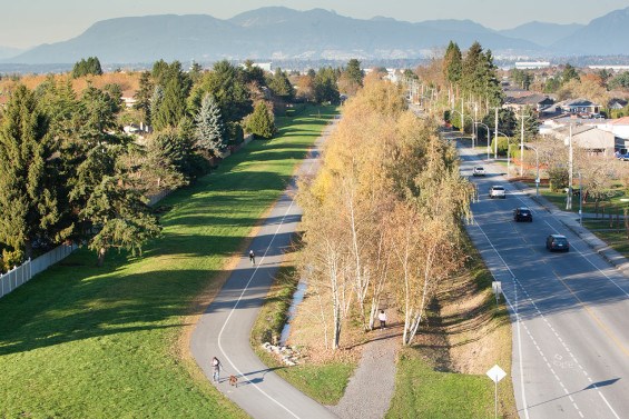 Railway greenway