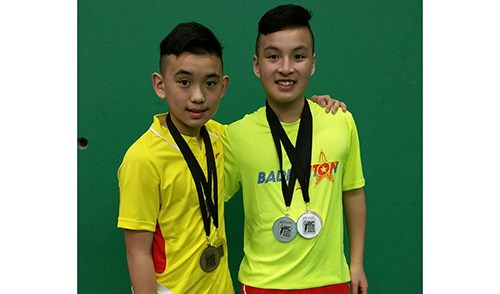 Coquitlam Badminton brothers Nestor and Paxton Lin will also be competing in the nationals in New Brunswick.