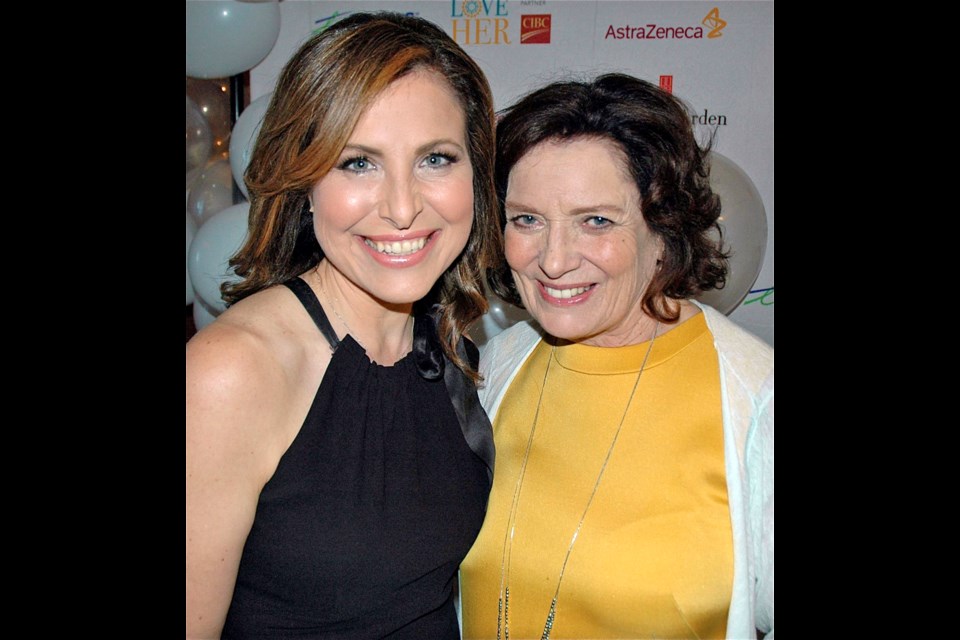 LOVE HER honourary Jill Schnarr welcomed Margaret Trudeau to the ovarian cancer benefit to raise awareness of the most overlooked, under-diagnosed and often deadliest of women’s cancers.