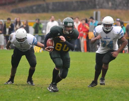 Argyle Pipers Football took on Eric Hamber in the first Football game on Argyle soil in 31 years winning 36-0.