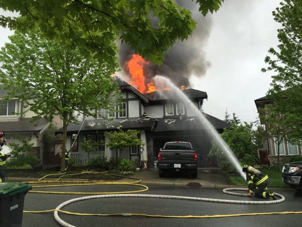 Maple Drive fire