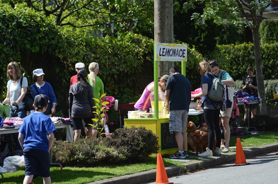 Queen's Park yard sale