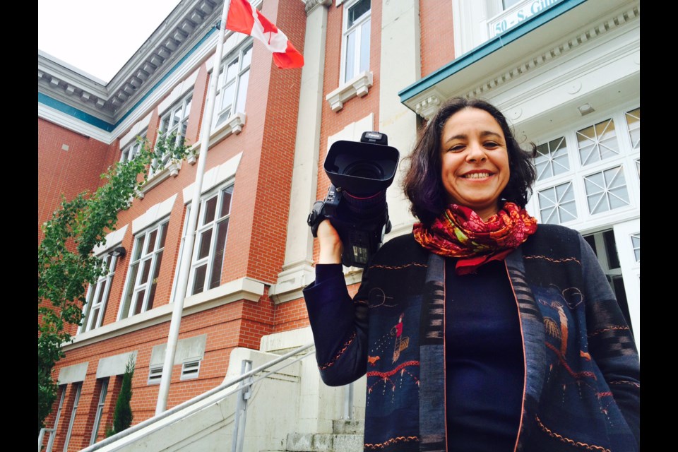 Filmmaker Yunuen Perez Vertti is screening 100 Years at Gilmore Community School, a documentary featuring students’ stories through the ages.