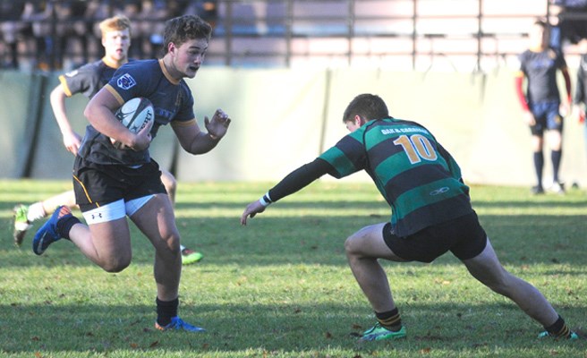 Capilano went up against Cowichan during a U17 provincial final rugby match held at Klahanee field in North Vancouver December 3rd. Capilano dominated the game with a 43-8 finish.