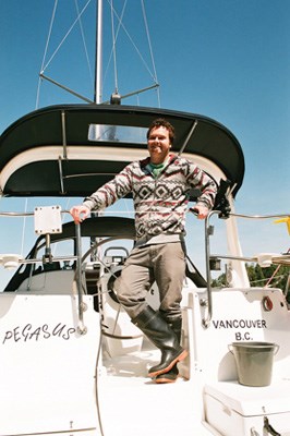 Wild Pacific Sailing proprietor Bobby Sherlock, a North Vancouver native.