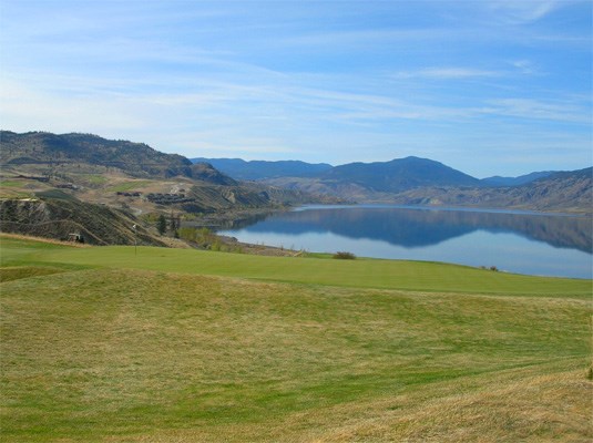 Perched on the arid sagebrush steppes of the Western Thompson Plateau, Tobiano rises from the south shore of Kamloops Lake into the dry copper-hued hills and pines of BC's interior.