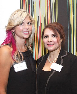 Kimberly Blackstock (left) and Reyhaneh Bakhtairi.