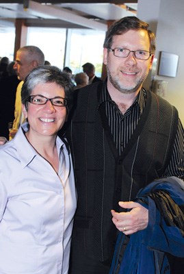 Rita and husband, Capilano University's Tim Acton.