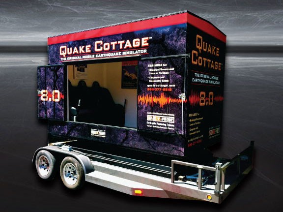 Quake Cottage earthquake simulator - photo