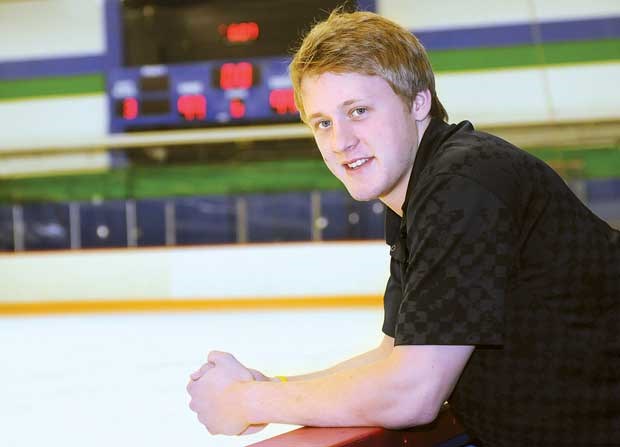 Morgan Rielly chills out in his hockey haven at Hollyburn Country Club. Several of the North Shore's top young athletes were drafted into the pros this year but, as Rielly and Sacré found out, there's a lot more to it than just putting on a new jersey.