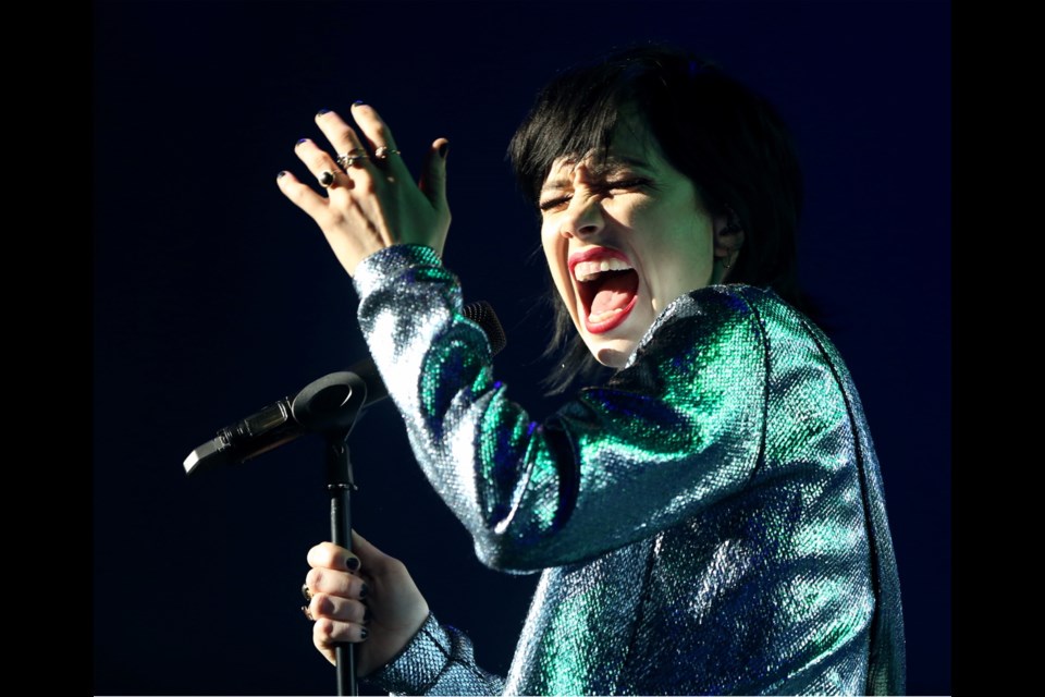 Carly Rae Jepsen at Save-on-Foods Memorial Centre on Thursday night.