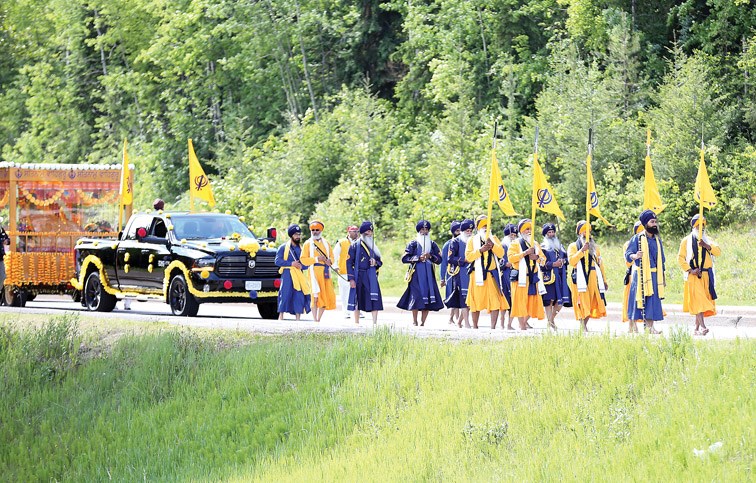 The Guru Nanak Darbar Sikh Society of Prince George Nagar Kirtan - Vaisakhi Parade took place on Saturday. Starting from Guru Nanak Darbar Gurdwara on Davis Road, the parade made its way down Ospika Boulevard to CN Centre. Citizen Photo by James Doyle May 21, 2016