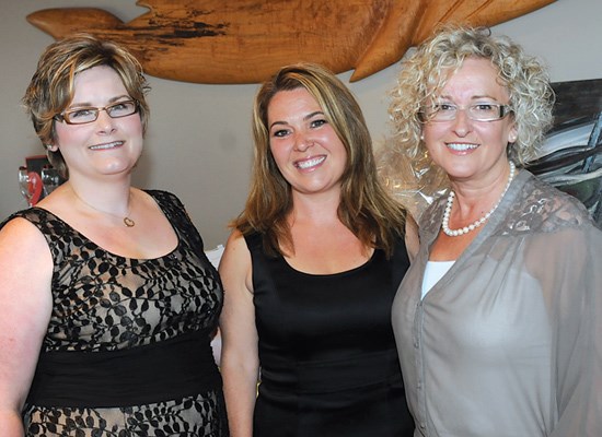 Dundarave Preschool board members Jo-Anne Storey (left) and Joanne Strongman with school director Caroline Thomson.