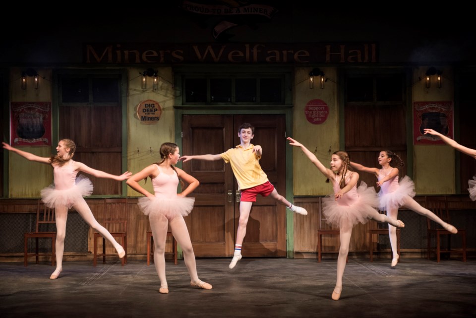 Noah Fahey plays the title character in the Arts Club’s production of Billy Elliot: The Musical, at