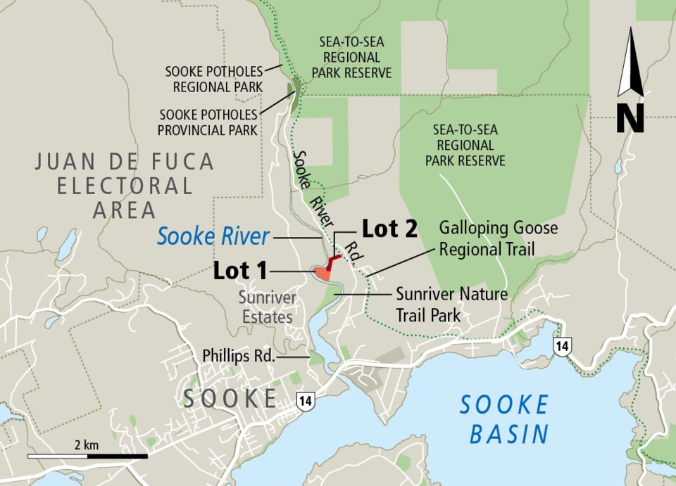 Sooke River parkland acquisition