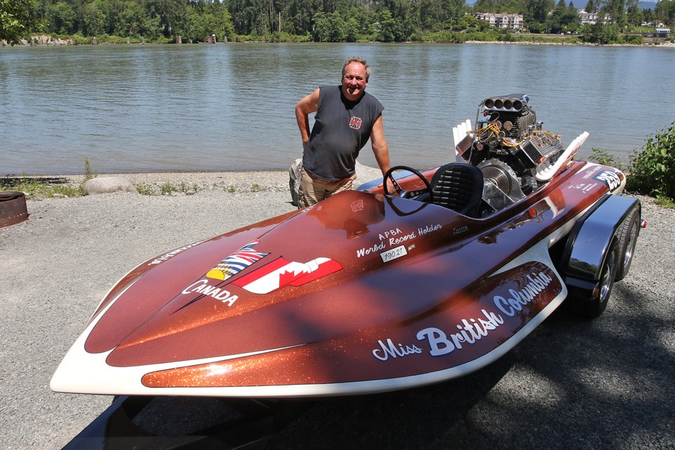 Miss British Columbia, a restored 1960s drag boat, will be at the 2016 Sockeye Run. Photo submitted.